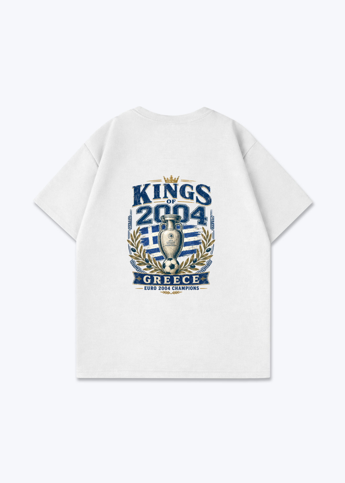 Kings of 04 Oversized Shirt - White Back (Designed)