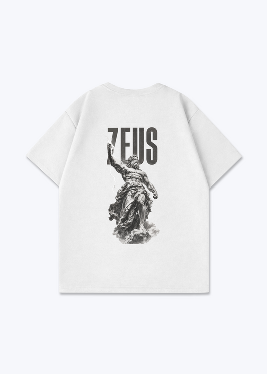 Zeus Oversized Shirt - White Back (Designed)