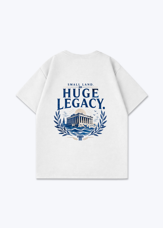 Huge Legacy Oversized Shirt - White Back (Designed)