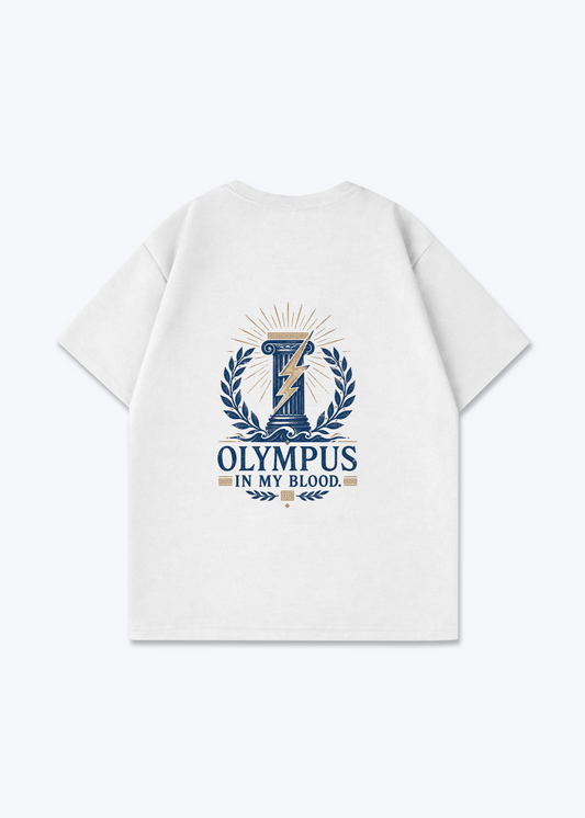In my Blood Oversized Shirt - White Back (Designed)