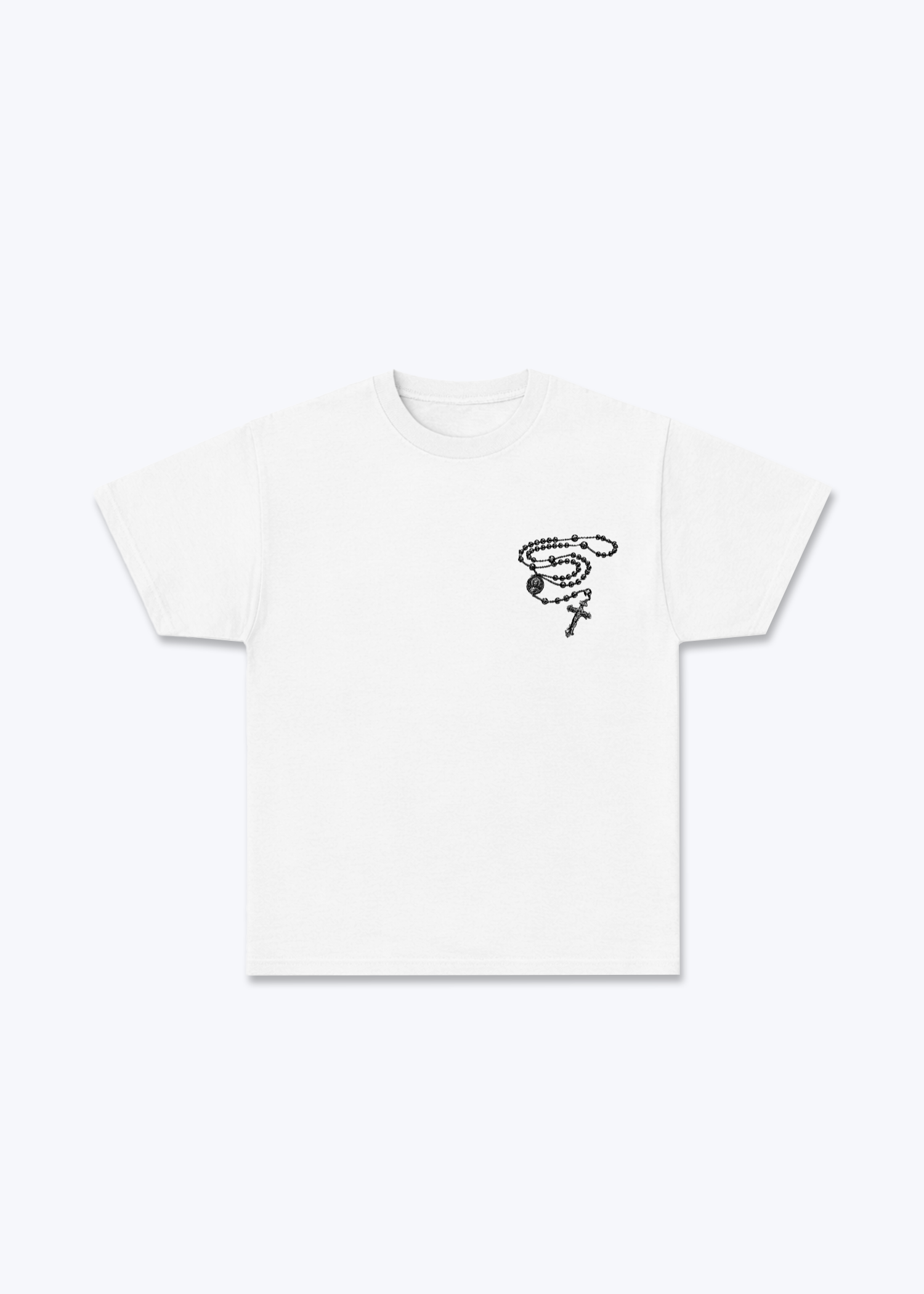Kreuz Regular Shirt - White Front (Designed)