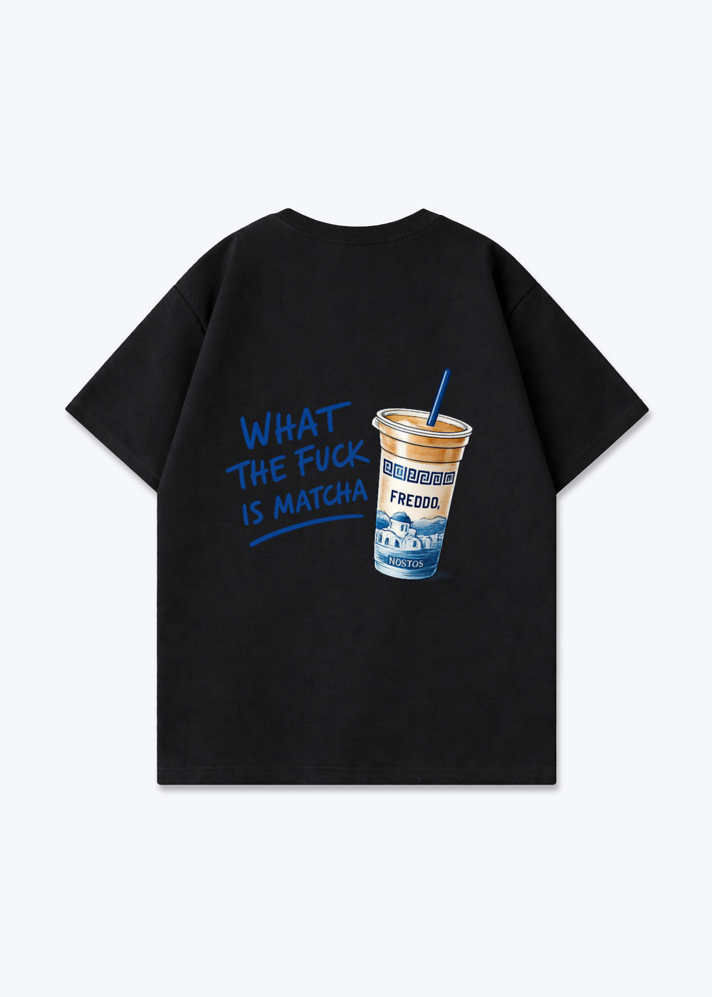 Oversized Shirt - Black Back (Designed)